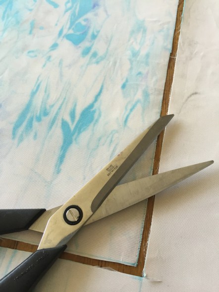 5 meaure mark and then cut out front