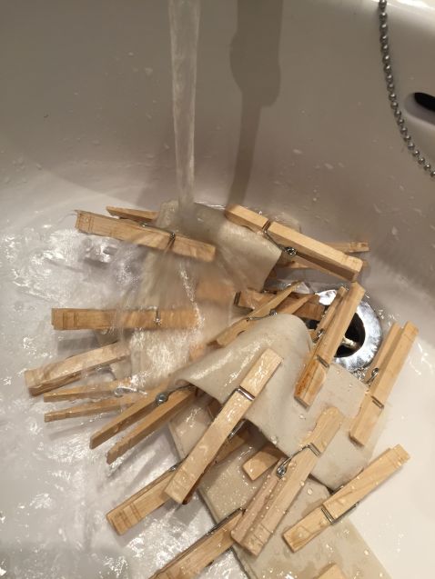 8 Wet the pegged fabrics.jpg