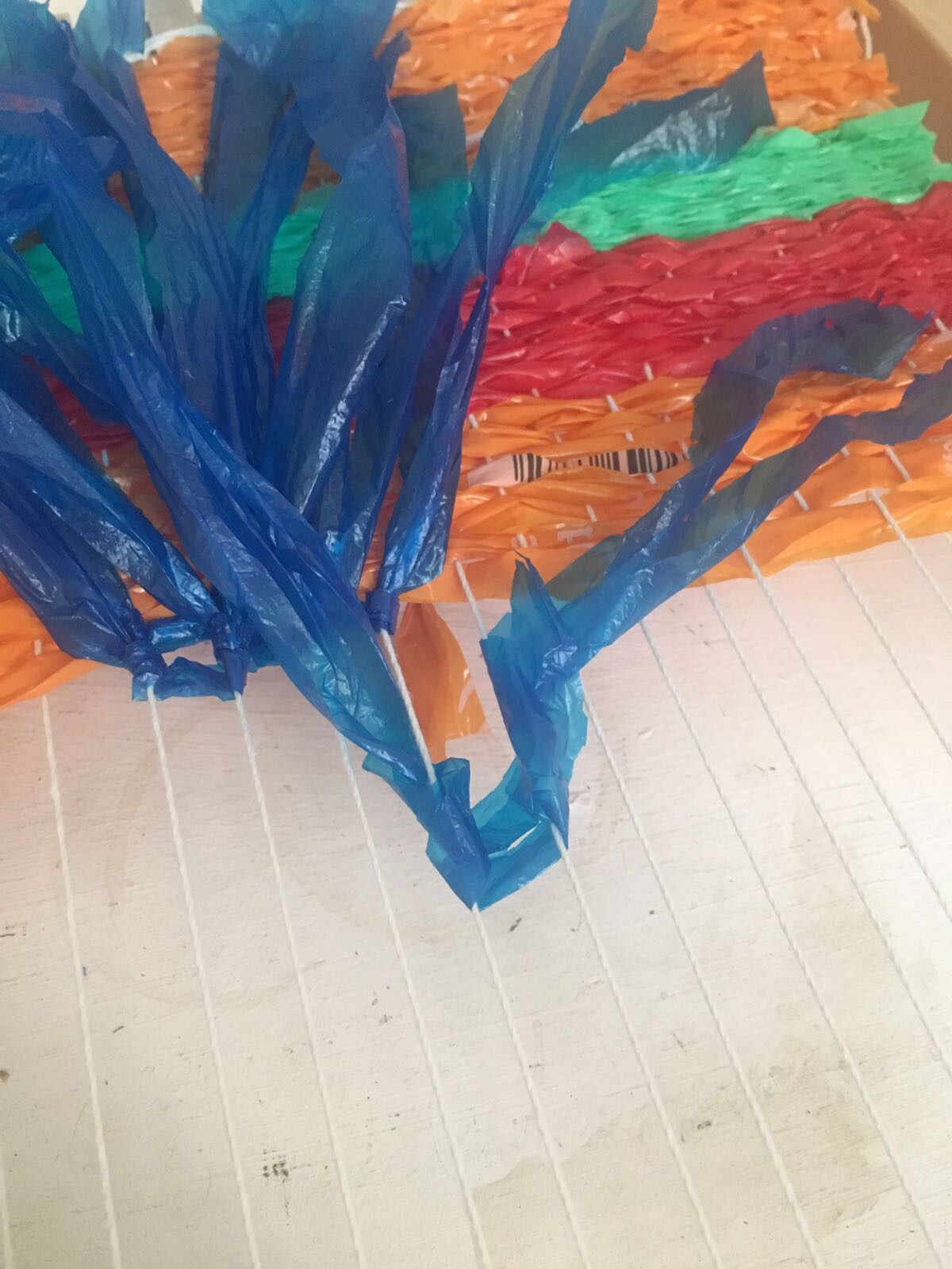 7constructing the tassels